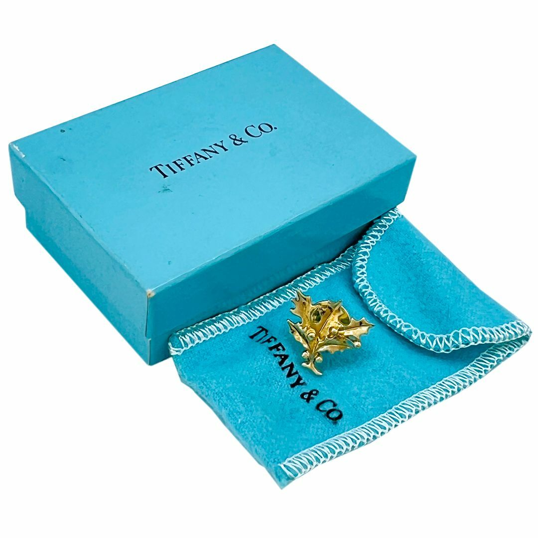 希少！VINTAGE　TIFFANYブローチ14K