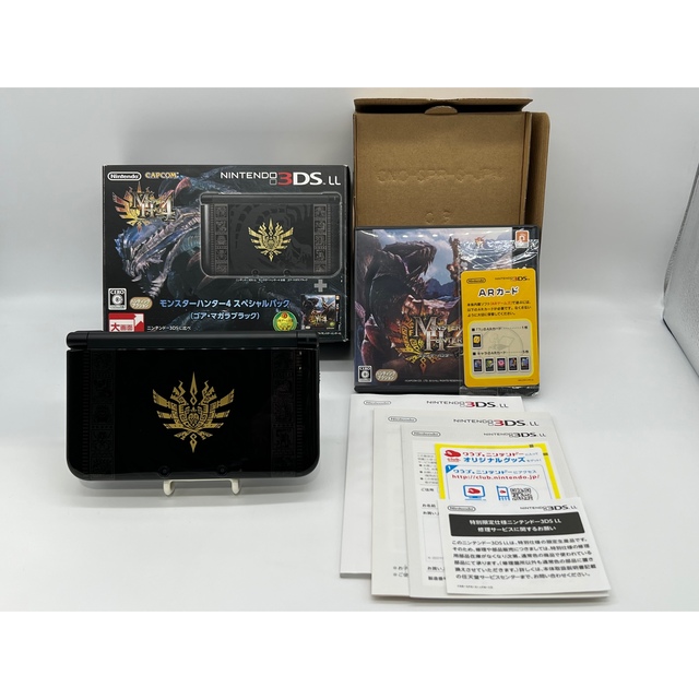 【完品・液晶美品】ニンテンドー3DSLL モンスターハンター4 ゴアマガラ 本体