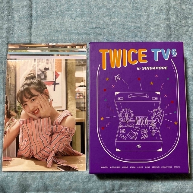 TWICE TV6 ポストカード9枚　DVD3枚K-POP/アジア