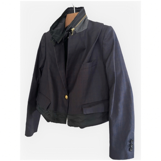定価12万円 sacai 20ss short jacket navy | reflectionsconsult.com
