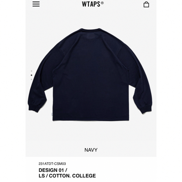 wtaps champion ロンT サイズS グレー