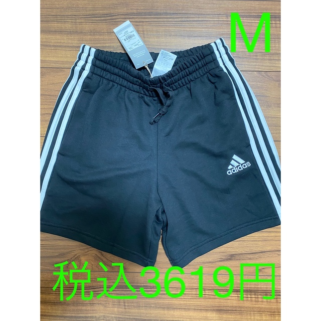 新品メンズ　adidas アディダス　ショートパンツ　スウェット　Mサイズ | フリマアプリ ラクマ