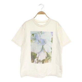 アザー(other)のマチャット フォトTシャツ カットソー プルオーバー 半袖 F 白 青 緑(Tシャツ(半袖/袖なし))