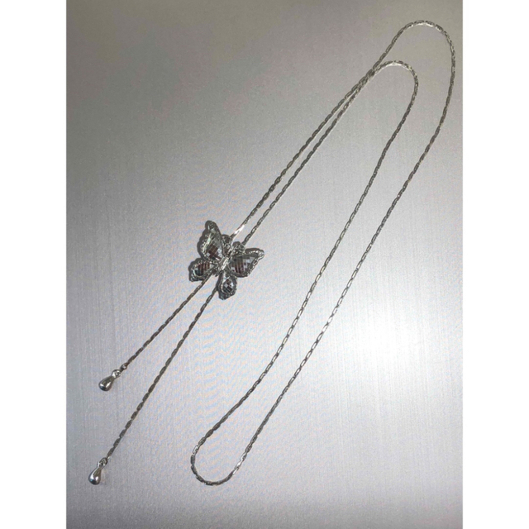 ネックレス　バタフライ　蝶 レディースのアクセサリー(ネックレス)の商品写真