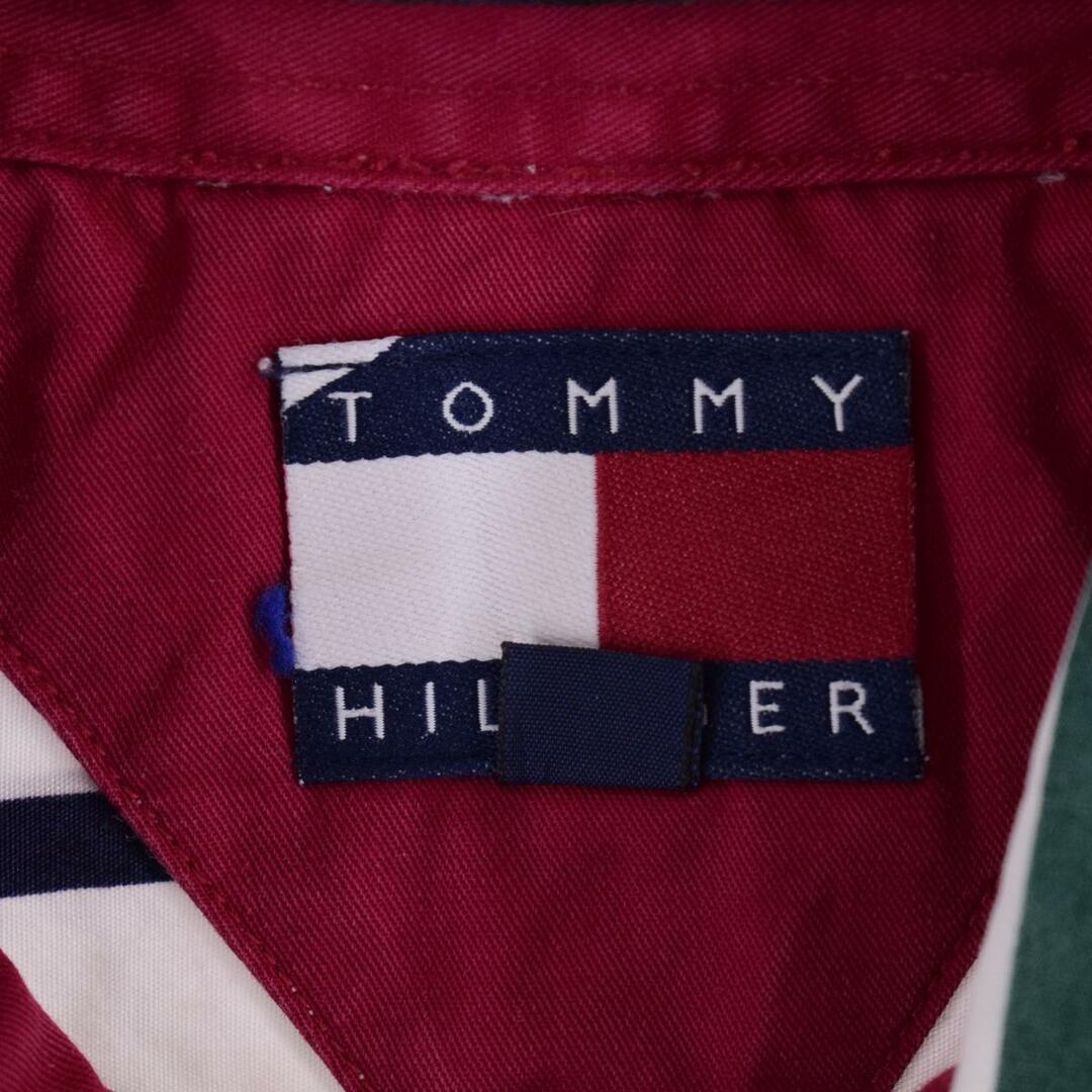 TOMMY HILFIGER(トミーヒルフィガー)の古着 90年代 トミーヒルフィガー TOMMY HILFIGER 長袖 ボタンダウンストライプシャツ メンズXL ヴィンテージ /eaa322700 メンズのトップス(シャツ)の商品写真