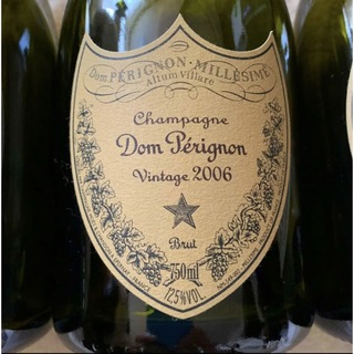 ドンペリニヨン(Dom Pérignon)のドンペリ空瓶4本セット （2006・2010×2・2012）インテリア空瓶(ワイン)