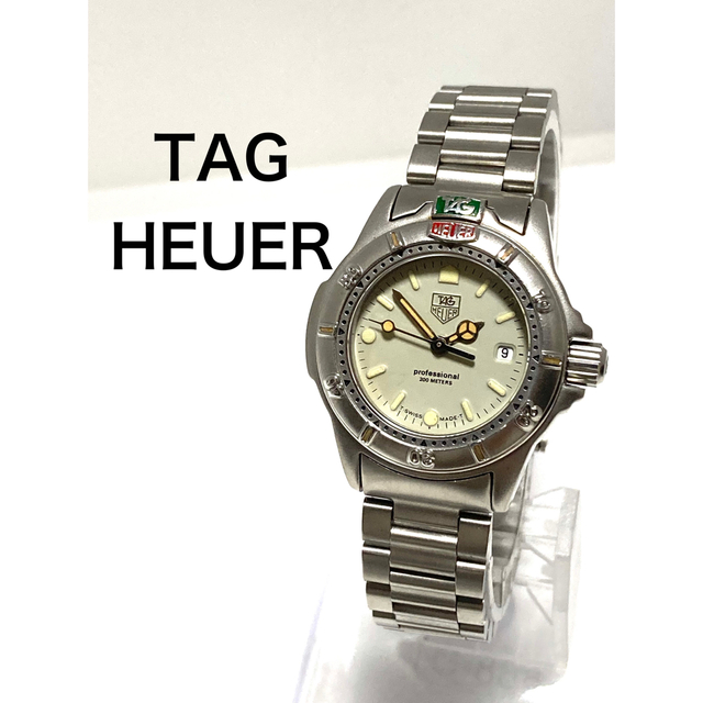 箱付き】美品 TAG タグホイヤー 1860 電池新品 レディース腕時計 - 腕時計