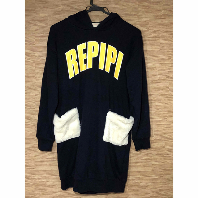 repipi armario(レピピアルマリオ)のレピピ　パーカワンピース キッズ/ベビー/マタニティのキッズ服女の子用(90cm~)(ワンピース)の商品写真