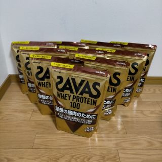 ザバス(SAVAS)の【専用出品】ザバスホエイプロテイン100 リッチショコラ味の10個セット(プロテイン)