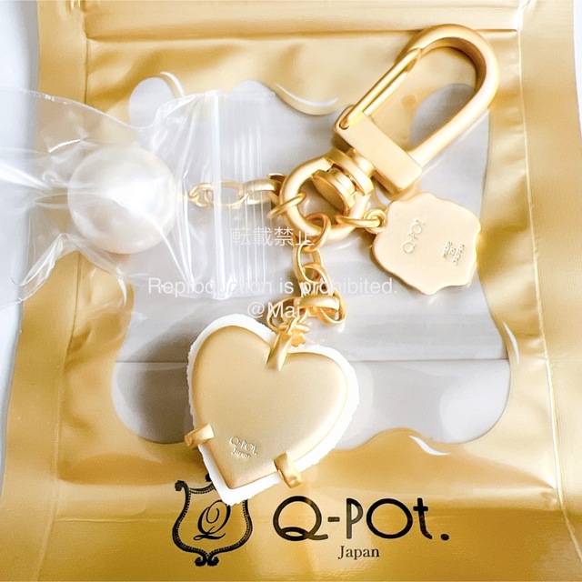 Q-pot. - 【新品】Q-pot. リュクスショコラ ハート ホワイト チョコ 