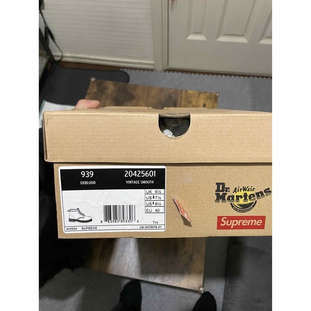 Supreme(シュプリーム)のsupreme Dr.Martens 2015 コラボ商品 25.5㎝ メンズの靴/シューズ(ブーツ)の商品写真