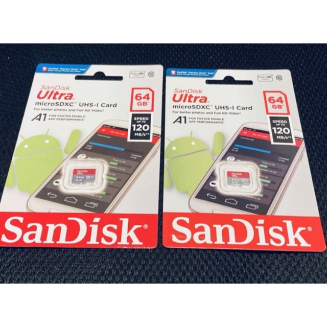 SanDisk microSD マイクロSDカード 64GB 2枚 コスメ/美容のコスメ/美容 その他(その他)の商品写真