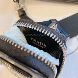 PRADA - 最終値下げ プラダ トライアングルレザーショルダーバッグ