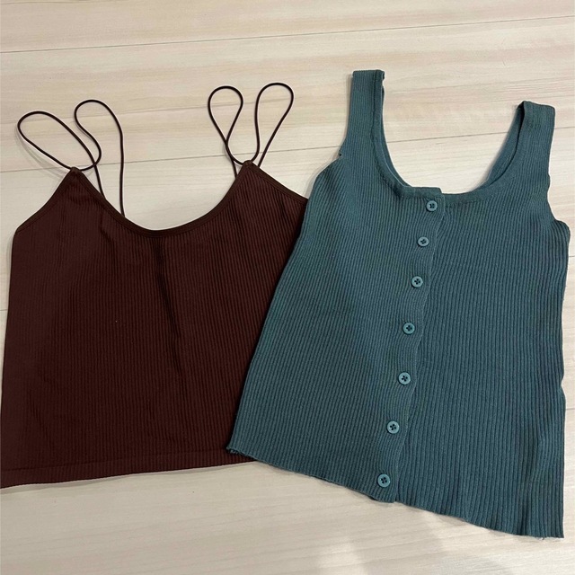 ZARA(ザラ)のタンクトップ　セット レディースのトップス(タンクトップ)の商品写真