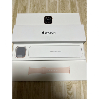 アップルウォッチ(Apple Watch)のAPPLE WATCH SE 44 Cellular  GOAL PNS140-(その他)