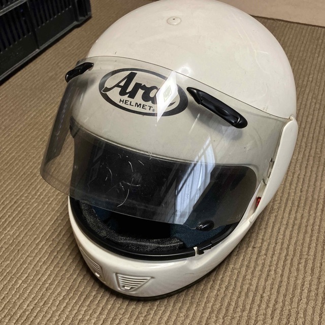 自動車/バイクレトロ Arai フルフェイスヘルメット　ANSI STD Z90.1-1971