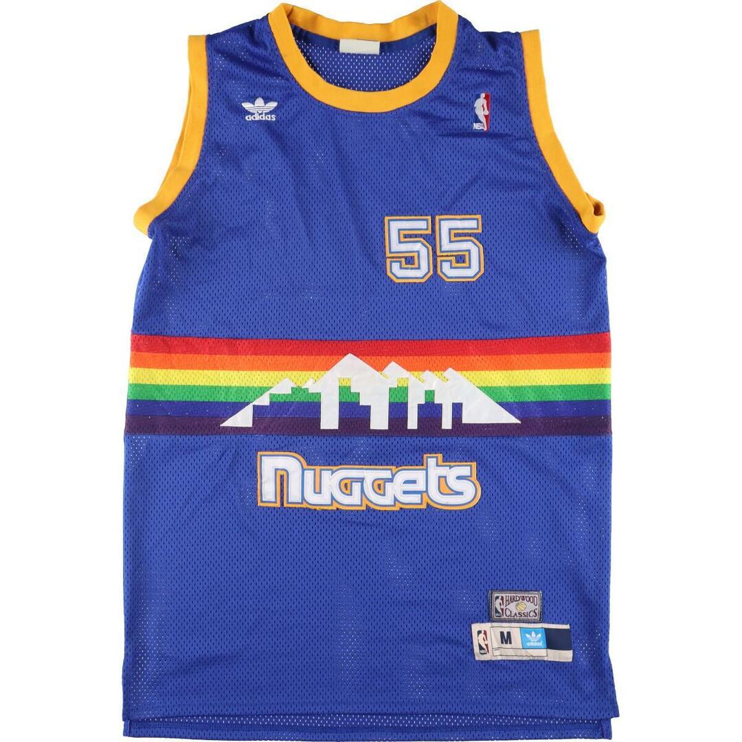 adidas(アディダス)の古着 アディダス adidas ORIGINALS オリジナルス NBA DENVER NUGGETS デンバーナゲッツ ゲームシャツ レプリカユニフォーム メンズM /eaa321430 メンズのトップス(タンクトップ)の商品写真