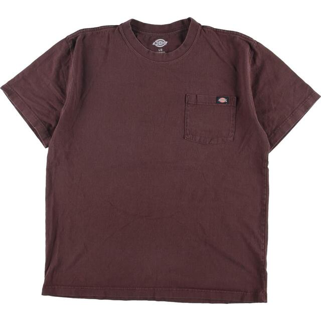 ディッキーズ Dickies 半袖 ワンポイントロゴポケットTシャツ メンズL /eaa321073