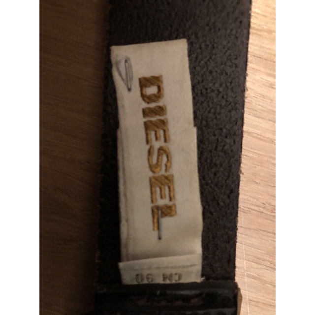 DIESEL(ディーゼル)のディーゼル　ベルト　ダークブラウン メンズのファッション小物(ベルト)の商品写真