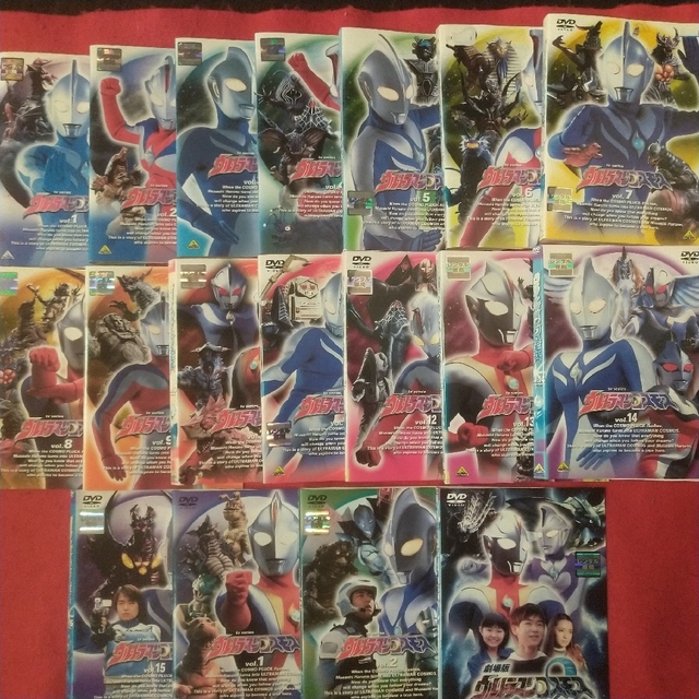 ウルトラマンコスモス レンタル落ちdvd 【 全18巻セット売り 】の通販