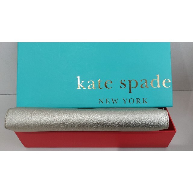 kate spade new york(ケイトスペードニューヨーク)のケイトスペード　ゴールド長財布 メンズのファッション小物(長財布)の商品写真