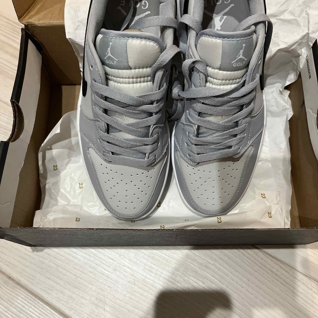 NIKE Air Jordan1 Low Golf Wolf Grey 27cm