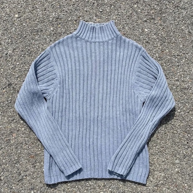 used gap ハイネックニット　モックニット　ケーブルニット