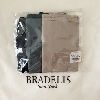 BRADELIS New York - BRADELIS NEWYORK おしりが桃パンツ 3枚セット Lサイズ【新品】