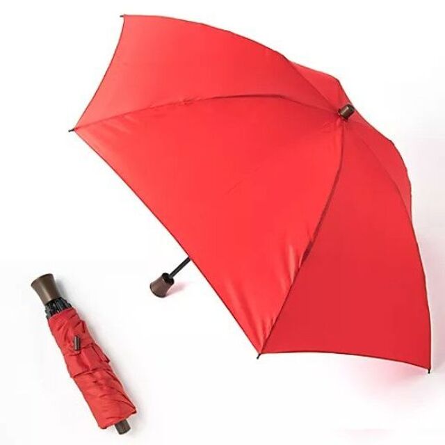 定価1.5万 新品 Bon Bon Store 晴雨兼用 折り畳み傘 レッド