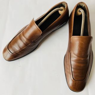 トッズ(TOD'S)のTOD'S トッズ 茶色 ローファー 25.5cm 除菌・消臭済み(ドレス/ビジネス)