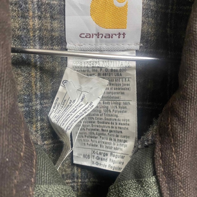 カーハート carhartt デトロイトジャケット モスグリーン mos