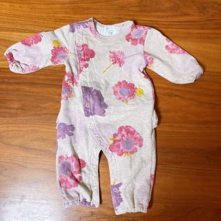 ハッカベビー(hakka baby)のhakka baby   ハッカベビー　ロンパース　70サイズ　美品★(ロンパース)