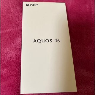 アクオス(AQUOS)のAQUOS R6 128 GB SIMフリー　SH-M22 ブラック(スマートフォン本体)