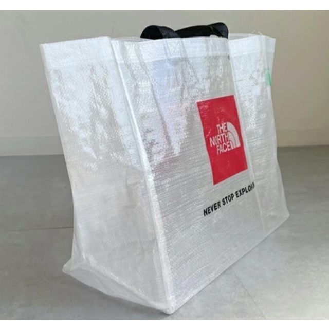 ザノースフェイス　クリアトート　クリアバッグ　エコバッグ メンズのバッグ(エコバッグ)の商品写真