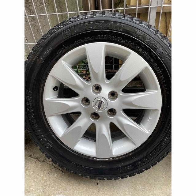 225/55r16 日産純正ホイール