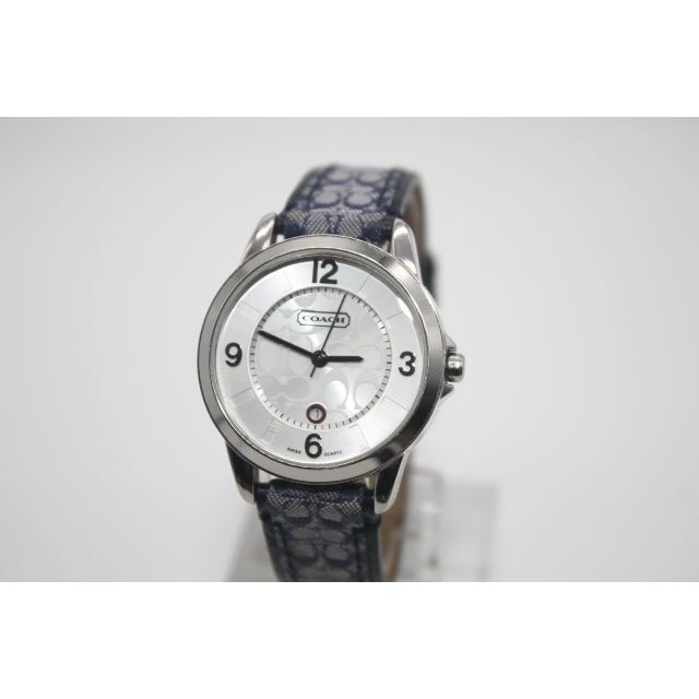 COACH(コーチ)の稼働品　美品　コーチ　レディース　腕時計　クォーツ　スイス製 レディースのファッション小物(腕時計)の商品写真