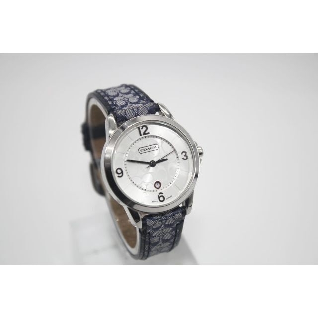 COACH(コーチ)の稼働品　美品　コーチ　レディース　腕時計　クォーツ　スイス製 レディースのファッション小物(腕時計)の商品写真