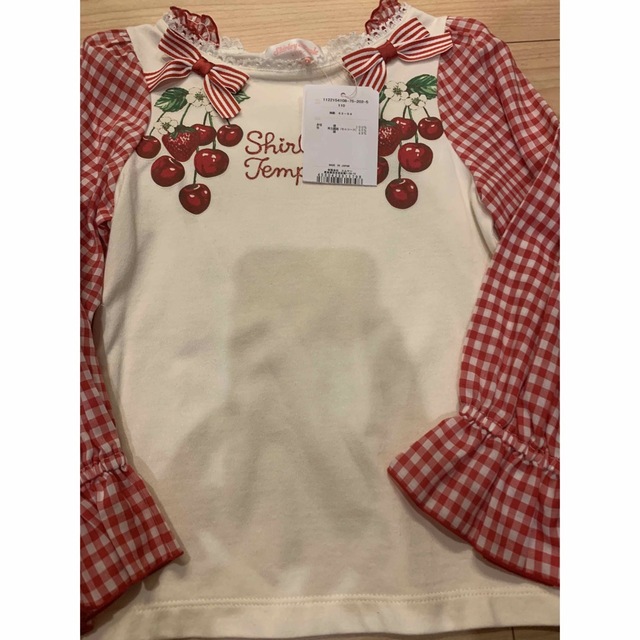 Shirley Temple(シャーリーテンプル)のトップス110 キッズ/ベビー/マタニティのキッズ服女の子用(90cm~)(Tシャツ/カットソー)の商品写真