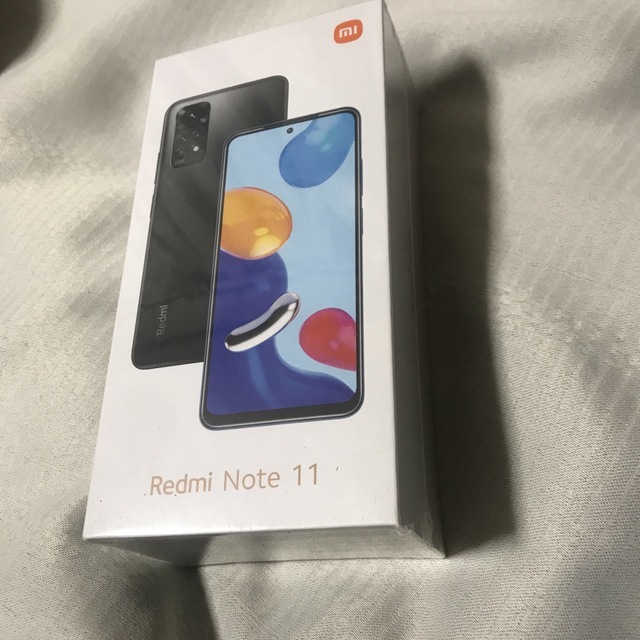 スマートフォン本体Redmi Note11 グラファイトグレー 64GB 新品未開封