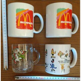 ディズニー(Disney)の◎4個 ビールジョッキ ＆ マグカップ(容器)