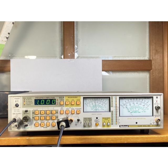 松下　VP-7721A　オーディオアナライザー　取扱説明書つき