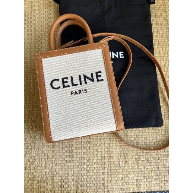 celine - CELINE ミニ バーティカル カバ 2WAYバッグ