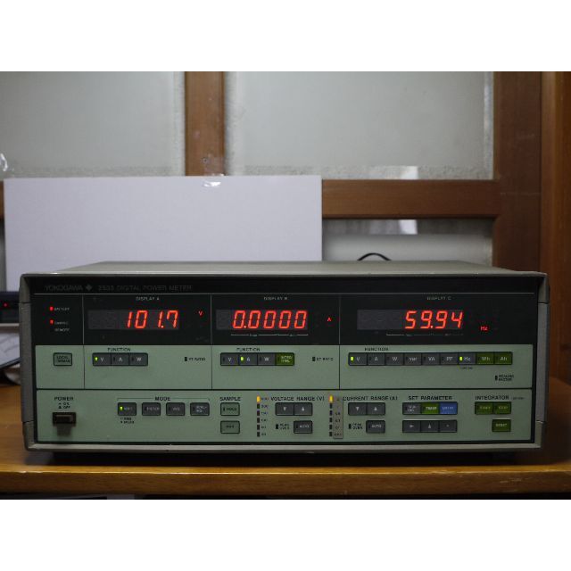 YOKOGAWA 2533 ディジタルパワーメータの通販 by ちやほや's YOKOGAWA 2533 ディジタルパワーメータの通販 by ちやほや's