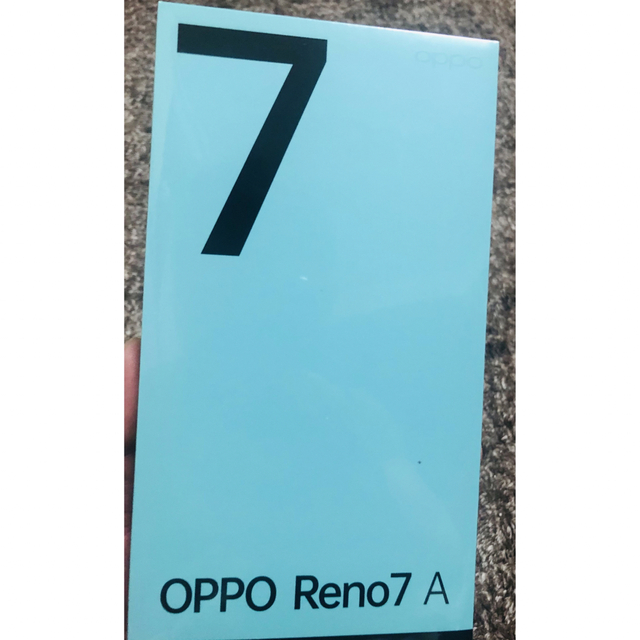 ［新品未開封］OPPO Reno7 A 128GB ドリームブルー 本体