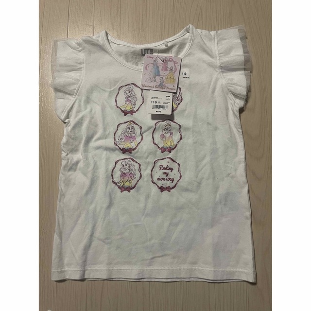 WILL MERY(ウィルメリー)の新品.Tシャツ・ワンピースセット　ウィルメリー　ユニクロ他100.110 キッズ/ベビー/マタニティのキッズ服女の子用(90cm~)(Tシャツ/カットソー)の商品写真