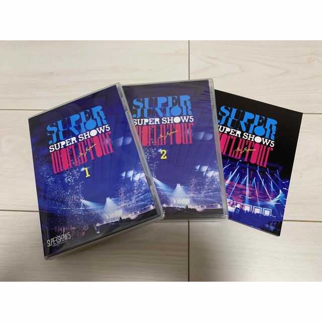 SUPER JUNIOR(スーパージュニア)のSUPER JUNIOR DVD 【SUPER SHOW5】 エンタメ/ホビーのCD(K-POP/アジア)の商品写真