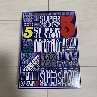 スーパージュニア(SUPER JUNIOR)のSUPER JUNIOR DVD 【SUPER SHOW5】(K-POP/アジア)