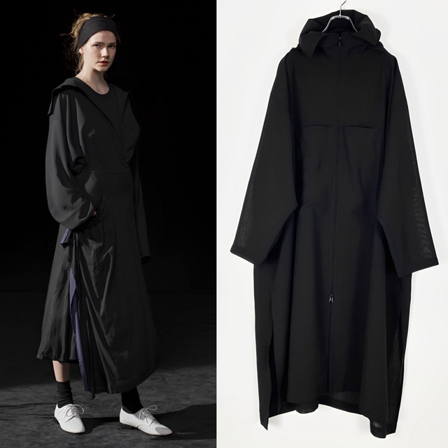 Y's Pe/STRONG TWISTED CLOTH ANORAK C 黒1