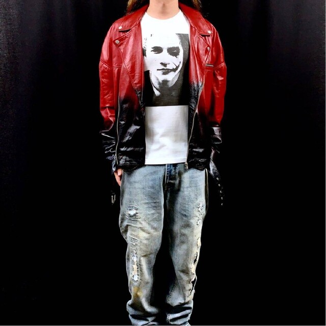 新品 ジョーカー JOKER 映画 ダークナイト ヒースレジャー Tシャツ メンズのトップス(Tシャツ/カットソー(半袖/袖なし))の商品写真