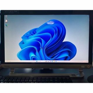 トウシバ(東芝)の東芝REGZA PC 一体型PC/D713/T3LB /メ8G/SSD256GB(デスクトップ型PC)